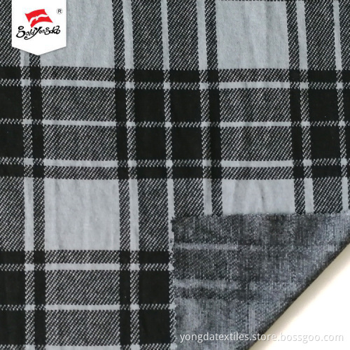 TR Spandex 260gsm Check Jacquard Fabric